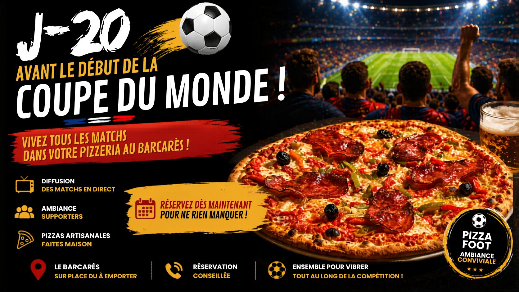 j-20 coupe du monde pizzeria du soleil barcares