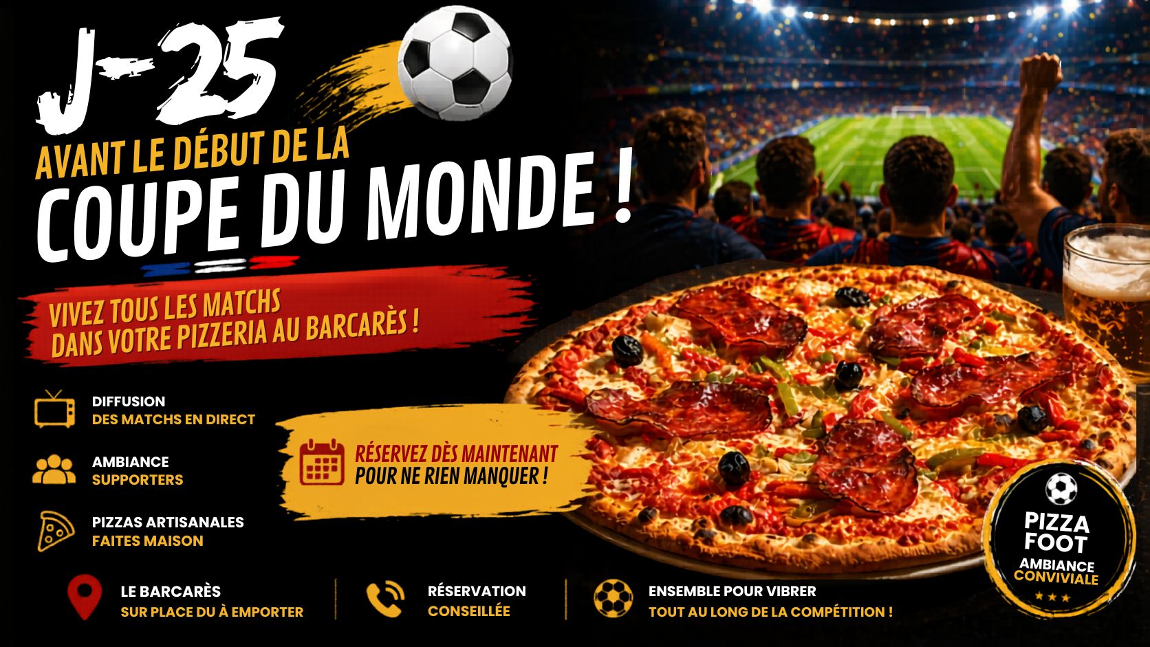 j-25 coupe du monde pizzeria du soleil barcares